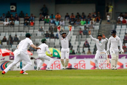 thirteen wickets tumble in second bangladesh england test thirteen wickets tumble in second bangladesh england test