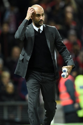 manchester city 039 s spanish manager pep guardiola arrives ahead of the efl english football league cup fourth round match between manchester united and manchester city at old trafford in manchester north west england on october 26 2016 photo afp manchester city 039 s spanish manager pep guardiola arrives ahead of the efl english football league cup fourth round match between manchester united and manchester city at old trafford in manchester north west england on october 26 2016 photo afp