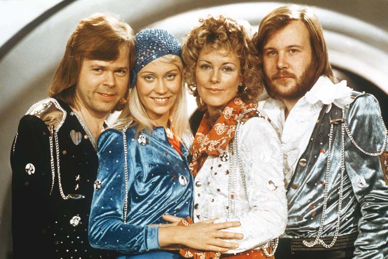abba is amongst the most popular music acts of the 1970s photo file