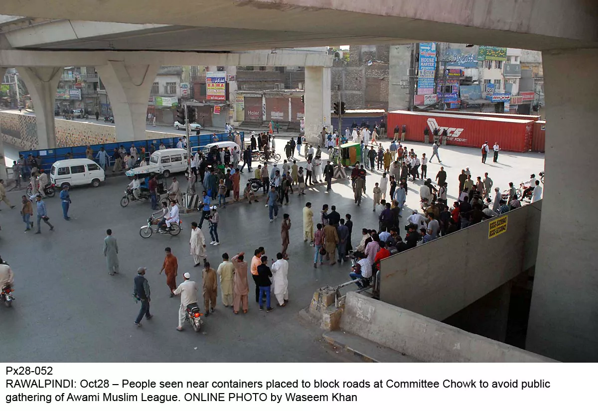 though the number of public transporters on the road was low traffic was running smoothly on other parts of murree road photo app though the number of public transporters on the road was low traffic was running smoothly on other parts of murree road photo app