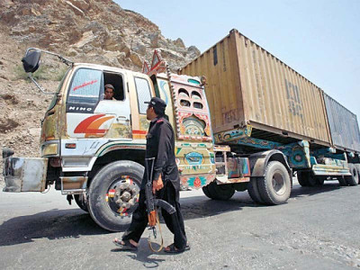 truckers threaten strike as govt seizes cargo containers truckers threaten strike as govt seizes cargo containers