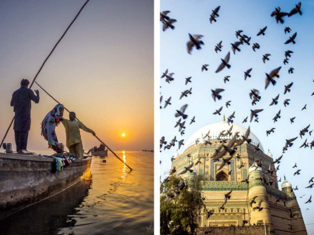 two of bilal ahmed s photographs put on display at shanaakht a space for emerging artists within nomad art gallery photo express