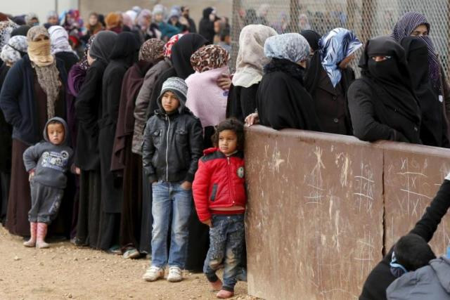 image showing refugees outside a refugee camp photo reuters image showing refugees outside a refugee camp photo reuters