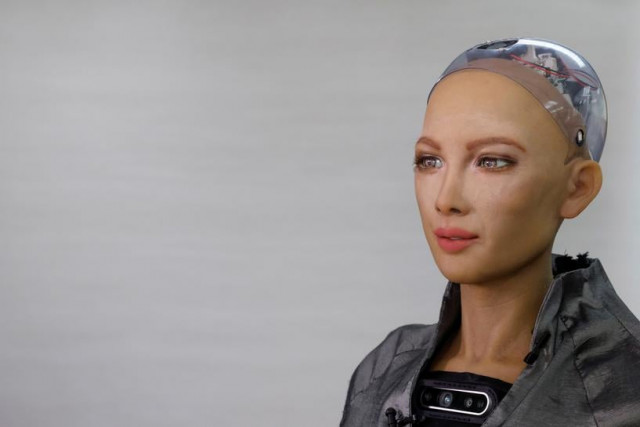 humanoid robot sophia developed by hanson robotics makes a facial expression at the company s lab in hong kong china january 12 2021 photo reuters humanoid robot sophia developed by hanson robotics makes a facial expression at the company s lab in hong kong china january 12 2021 photo reuters