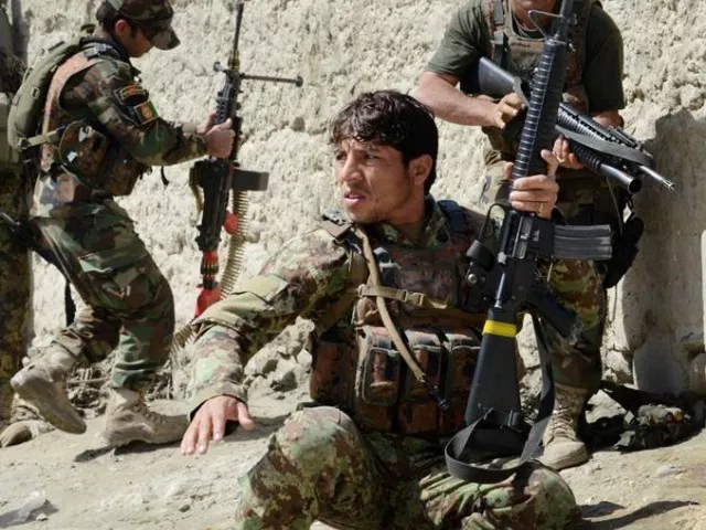 a file photo of afghan military personnel photo afp a file photo of afghan military personnel photo afp