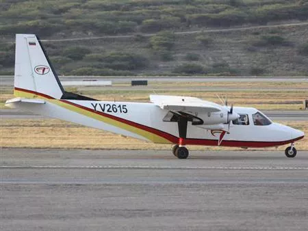 the britten norman bn 2 islander aircraft yv 2615 which was reported missing on january 4 2013 is pictured in this undated handout photo reuters nacional institute of civil aviation handout the britten norman bn 2 islander aircraft yv 2615 which was reported missing on january 4 2013 is pictured in this undated handout photo reuters nacional institute of civil aviation handout