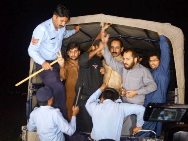 the arrest records for the pti youth event on october 27 were not mentioned in court photo file the arrest records for the pti youth event on october 27 were not mentioned in court photo file