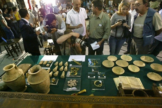 some of the items have never before been on public display photo afp some of the items have never before been on public display photo afp