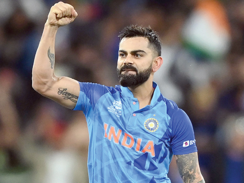 virat kohli has struggled to find his feet throughout the icc t20 world cup photo afp
