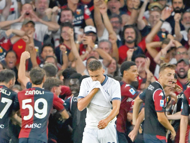 champions inter milan held at genoa champions inter milan held at genoa