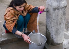 100 water in gilgit unfit for drinking