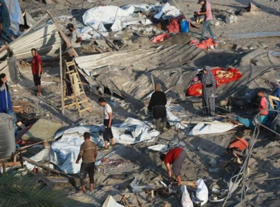 israel strikes gaza humanitarian zone israel strikes gaza humanitarian zone