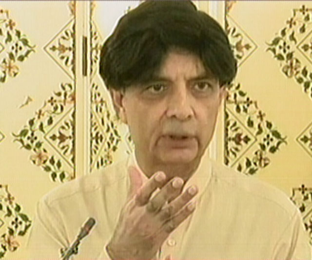 nisar hails imran s decision to back down from islamabad lockdown