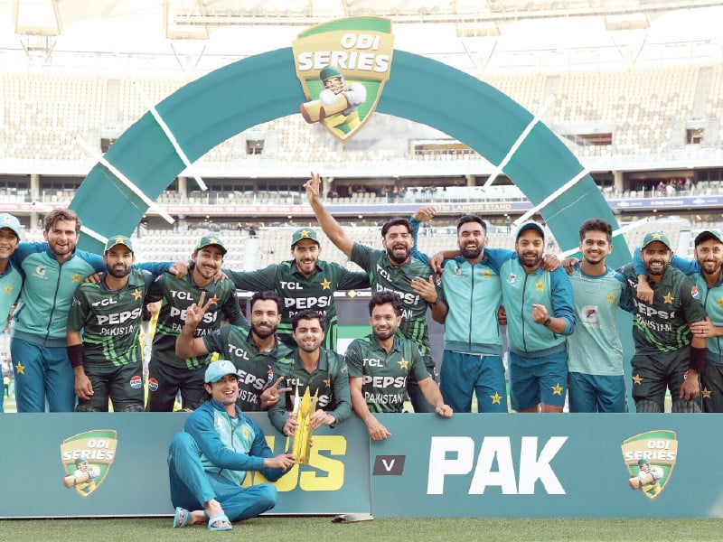 pakistan cricket emerged from a quagmire of defeats and setbacks in 2024 to win tests and odi series with aplomb photo afp