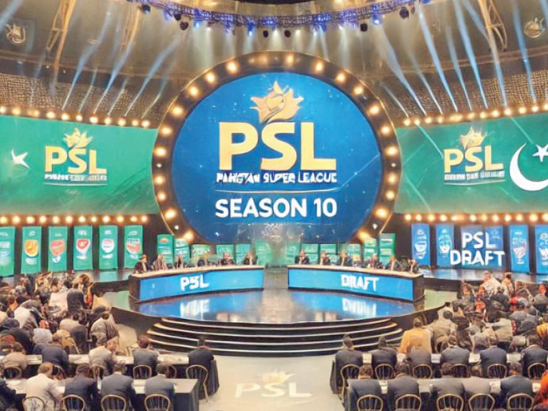 a view of the impressive psl 2025 player draft ceremony held in lahore on monday photo pcb