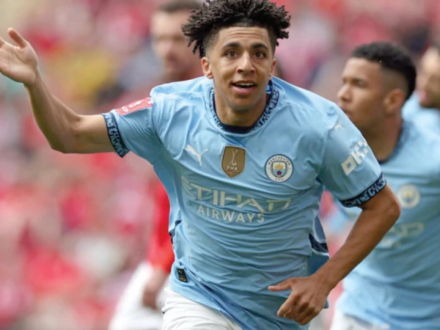 manchester city s rico lewis celebrates scoring against nottingham forest photo afp manchester city s rico lewis celebrates scoring against nottingham forest photo afp
