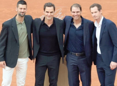 djokovic federer murray join homage to nadal