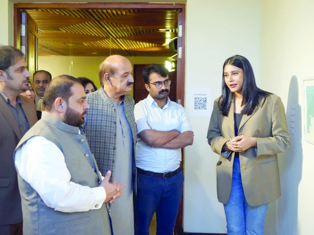 federal minister for culture and heritage aurangzeb khan khichi formally opened the exhibition at the pakistan national council of the arts pnca islamabad photo express federal minister for culture and heritage aurangzeb khan khichi formally opened the exhibition at the pakistan national council of the arts pnca islamabad photo express