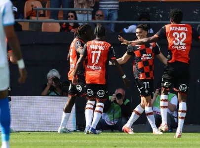 marseille lose at lorient