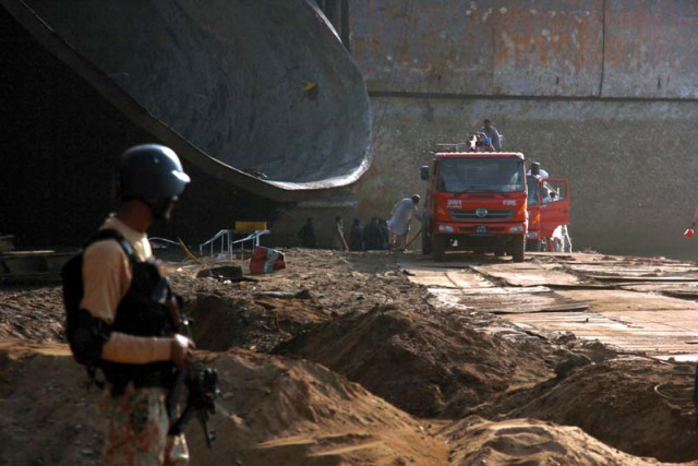 only a couple of fire tenders had reached the site by evening photo athar khan express only a couple of fire tenders had reached the site by evening photo athar khan express