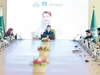 punjab chief minister maryam nawaz addresses parwaaz card beneficieries at a farewell ceremony before their departure for employment abroad photo nni