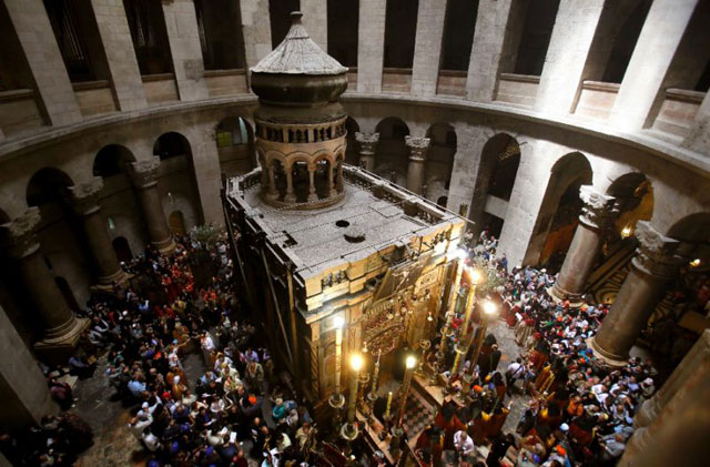 church of the holy sepulchre in jerusalem 039 s old city photo reuters