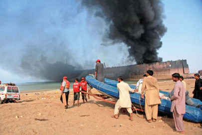 no hope for victims of gadani oil tanker fire no hope for victims of gadani oil tanker fire
