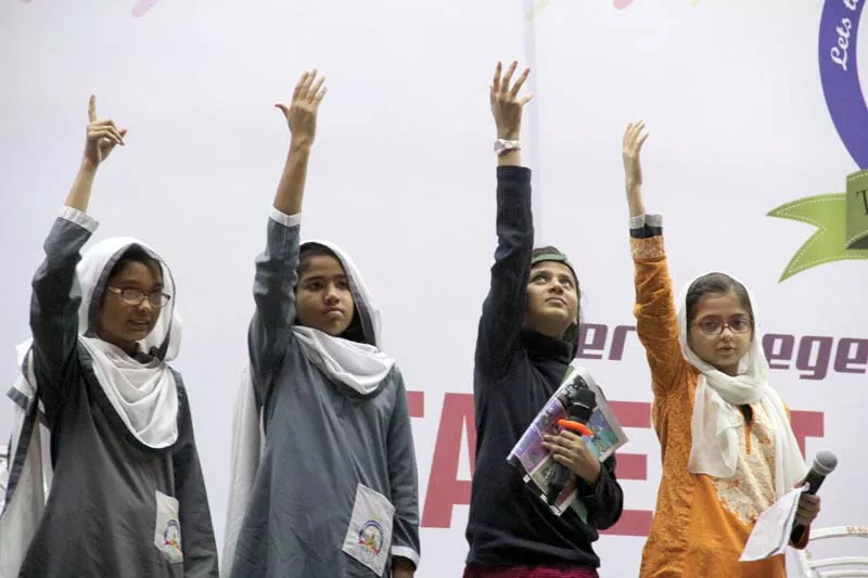 students perform a skit at a ceremony organised by the islami jamiat talab at bahria auditorium on wednesday photo ayesha mir express students perform a skit at a ceremony organised by the islami jamiat talab at bahria auditorium on wednesday photo ayesha mir express