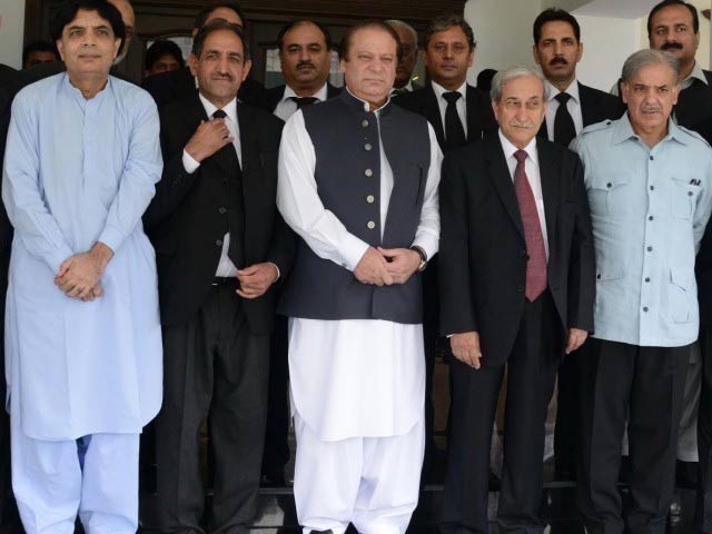 nawaz thanks nation for rejecting unparliamentary forces photo inp