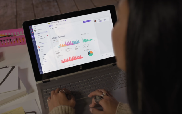 image showing microsoft teams a rival for slack photo microsoft screenshot image showing microsoft teams a rival for slack photo microsoft screenshot