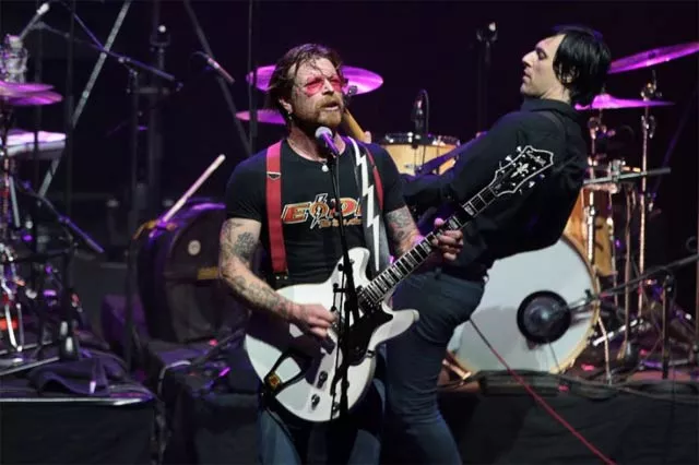 the film quot eagles of death metal nos amis our friends quot will start with the november 13 attack on the group 039 s show photo afp the film quot eagles of death metal nos amis our friends quot will start with the november 13 attack on the group 039 s show photo afp