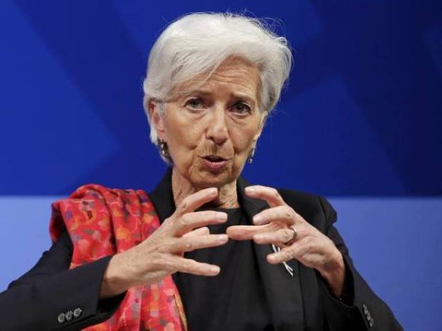lagarde said she was encouraged that the prime minister planned to continue pushing ahead with reforms photo reuters