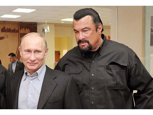 seagal and judo loving kremlin tough guy putin have struck up a bromance in recent years photo file seagal and judo loving kremlin tough guy putin have struck up a bromance in recent years photo file