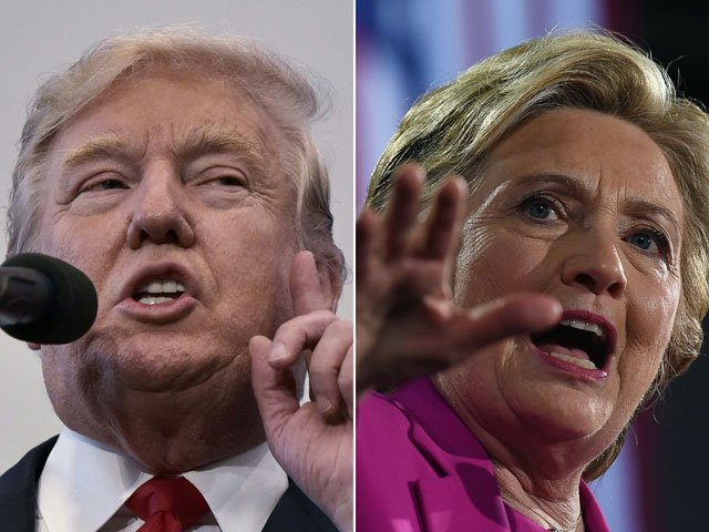 donald trump and hillary clinton photo afp