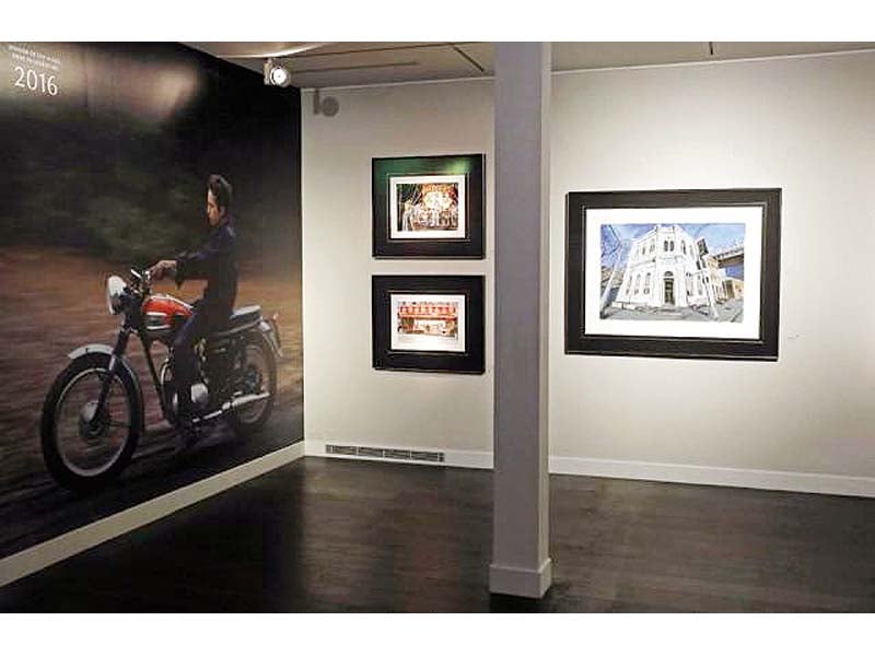 dylan s paintings are being showcased at the halycon gallery in london photo file