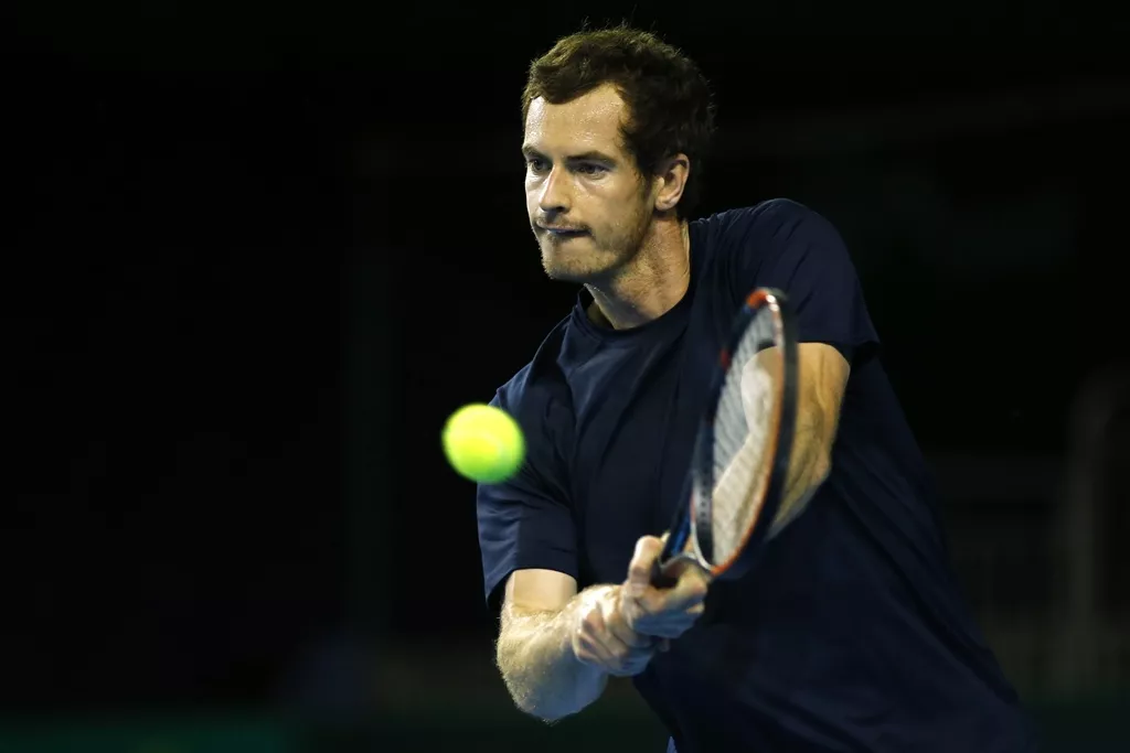 andy murray during practice photo reuters andy murray during practice photo reuters