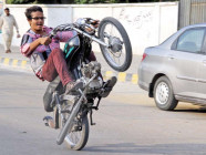 police authorities across the country seem clueless about effective measures to curb one wheeling photo express