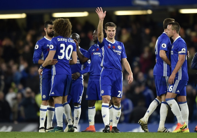 chelsea 039 s cesar azpilicueta and his teammates celebrating after the match photo reuters chelsea 039 s cesar azpilicueta and his teammates celebrating after the match photo reuters