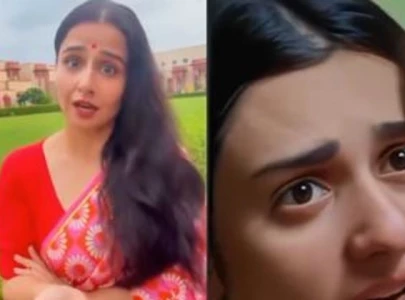 vidya balan s lip sync performance of dialogues from pakistani drama lapata goes viral vidya balan s lip sync performance of dialogues from pakistani drama lapata goes viral