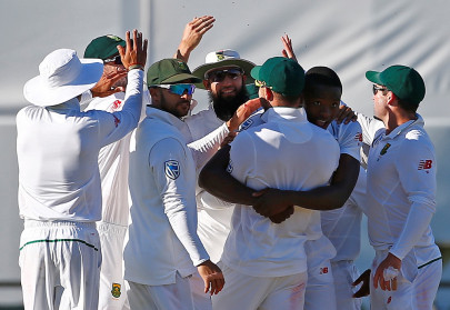 rabada fires as south africa close on opening test win