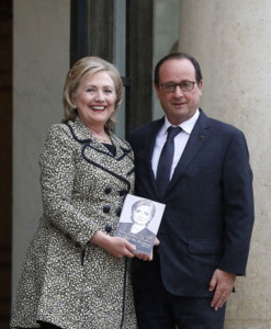 hillary clinton distantly related to french president claims book hillary clinton distantly related to french president claims book