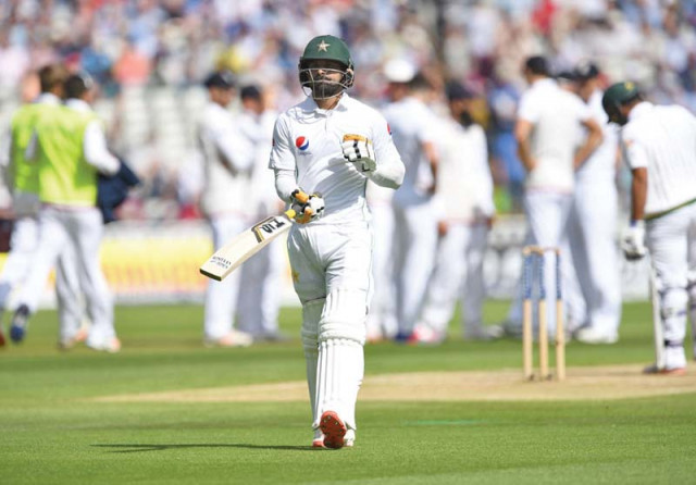 hafeez lost his status as an all rounder in the team after he failed to clear his bowling action photo afp