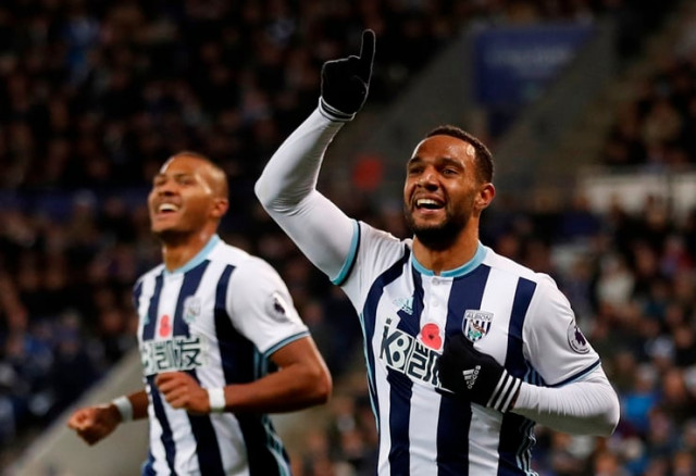 west bromwich albion 039 s matt phillips celebrates scoring their second goal against leicester city on november 6 2016 photo reuters west bromwich albion 039 s matt phillips celebrates scoring their second goal against leicester city on november 6 2016 photo reuters