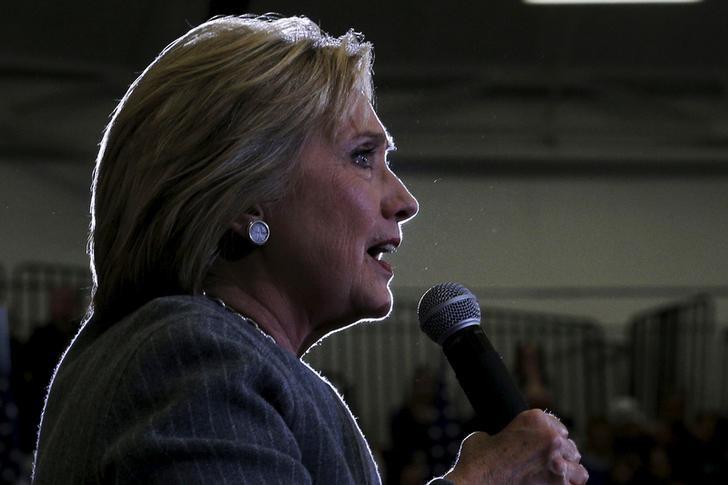 u s democratic presidential candidate hillary clinton speaks during a quot get out to caucus quot rally in council bluffs iowa january 31 2016 one day before iowa 039 s first in the nation caucus photo reuters