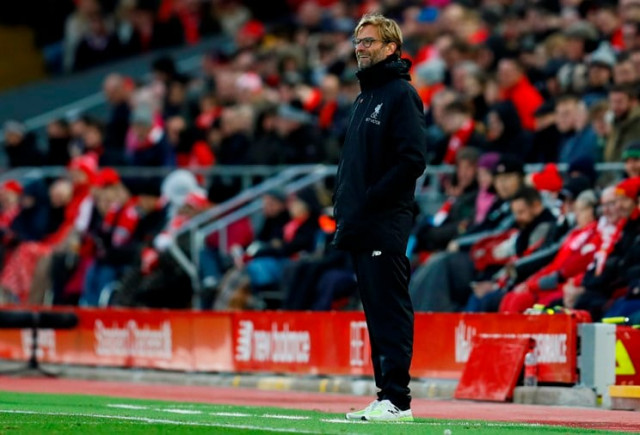 liverpool manager juergen klopp during match against swansea on november 6 2016 photo reuters liverpool manager juergen klopp during match against swansea on november 6 2016 photo reuters