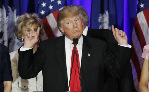 republican u s presidential candidate donald trump speaks to supporters at his 2016 south carolina presidential primary photo reuters