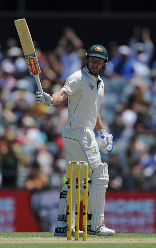 australia 039 s shaun marsh is out of second test against south africa after injuring his finger in the opening match of the series photo afp