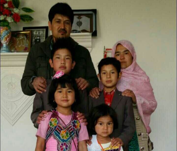 qurban ali top left who died when a cement truck ploughed into his car in melbourne in 2015 he is pictured with his wife and four kids ali s body was kept at the coroner s court for nine months while his wife unsuccessfully applied for visas so that she and her children could say goodbye photo aap