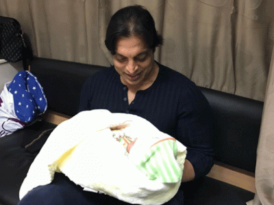 shoaib akhtar wife welcome baby boy shoaib akhtar wife welcome baby boy