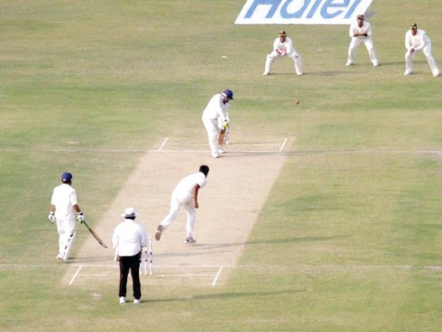 haroon claimed four wickets while ahmed jamal and adnan ghaus dismissed two batsmen apiece to guide ssgc to a win photo file haroon claimed four wickets while ahmed jamal and adnan ghaus dismissed two batsmen apiece to guide ssgc to a win photo file